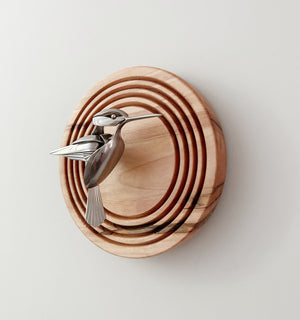 "Zaphod" - Metal Bird Sculpture