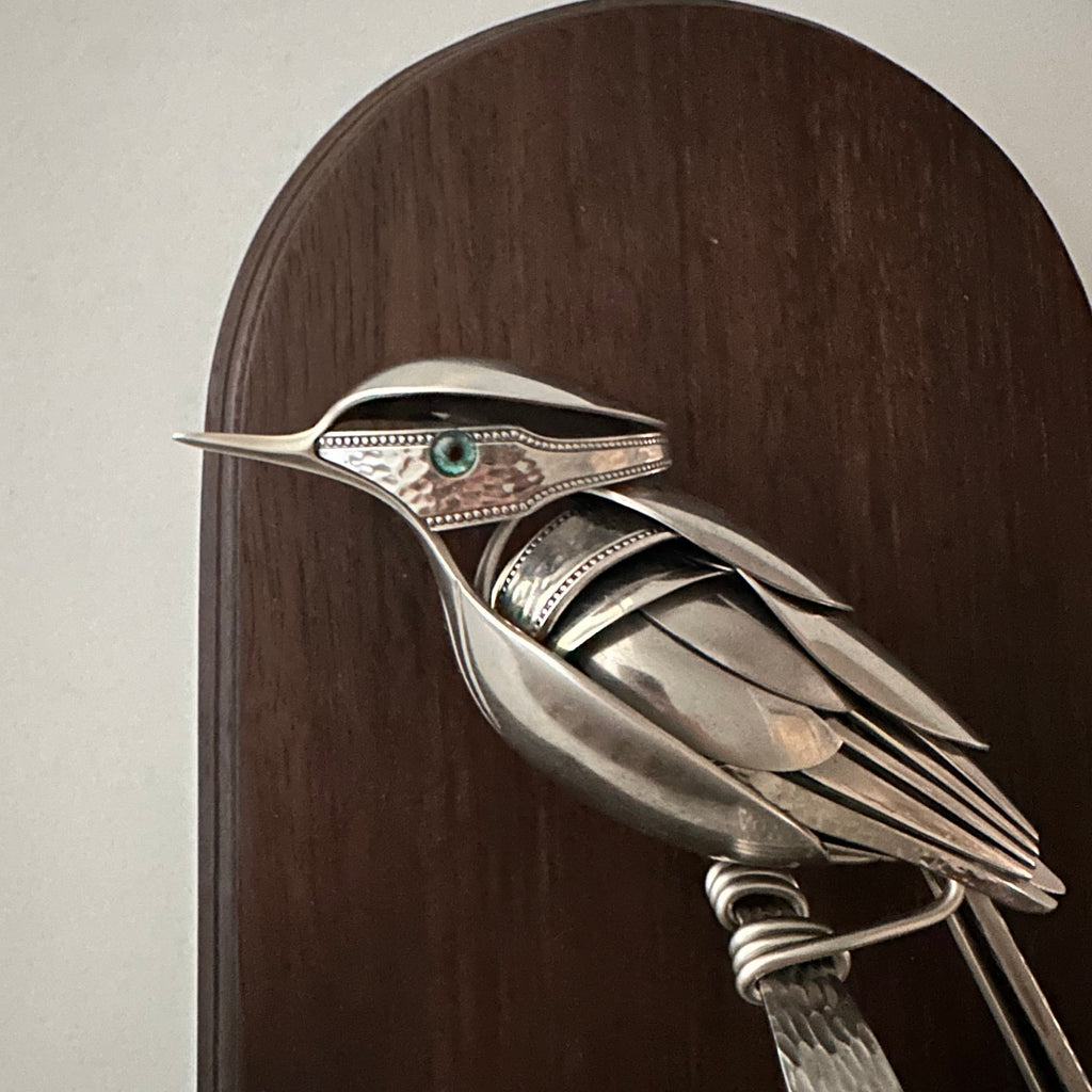 "Coltrane" - Metal Bird Sculpture