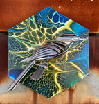 "Europa" - Metal Bird Sculpture