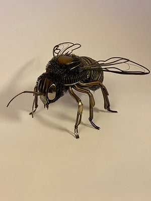 "Bee" - Metal Bee Sculpture