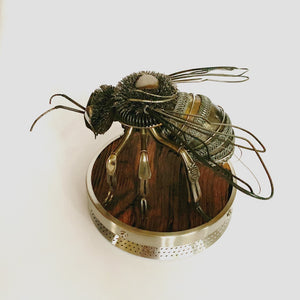 "Bee" - Metal Bee Sculpture