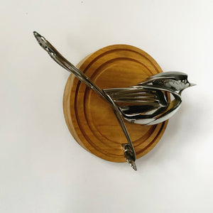 "Nina" - Metal Bird Sculpture