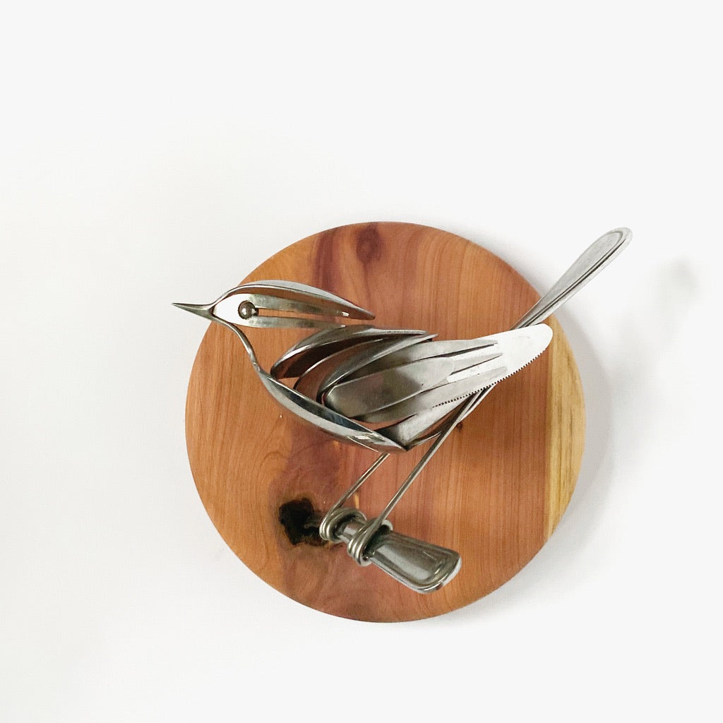 "Sire" - Metal Bird Sculpture