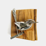 "Autumn" - Metal Bird Sculpture