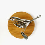 "Isla" - Metal Bird Sculpture