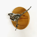 "Isla" - Metal Bird Sculpture