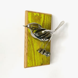 "Neo" - Metal Bird Sculpture