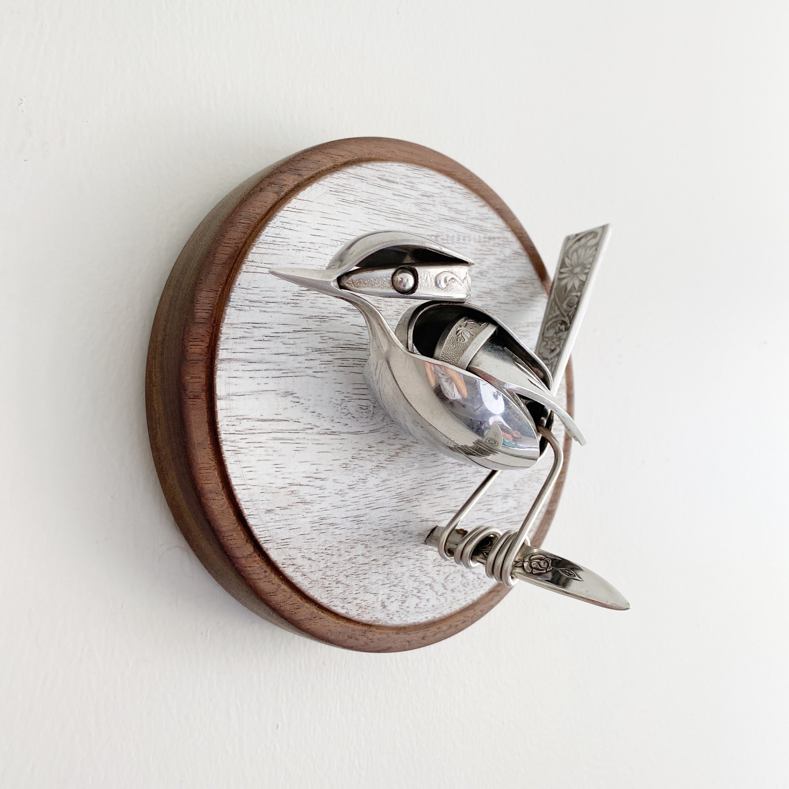 "Giuseppe" - Upcycled Metal Bird Sculpture