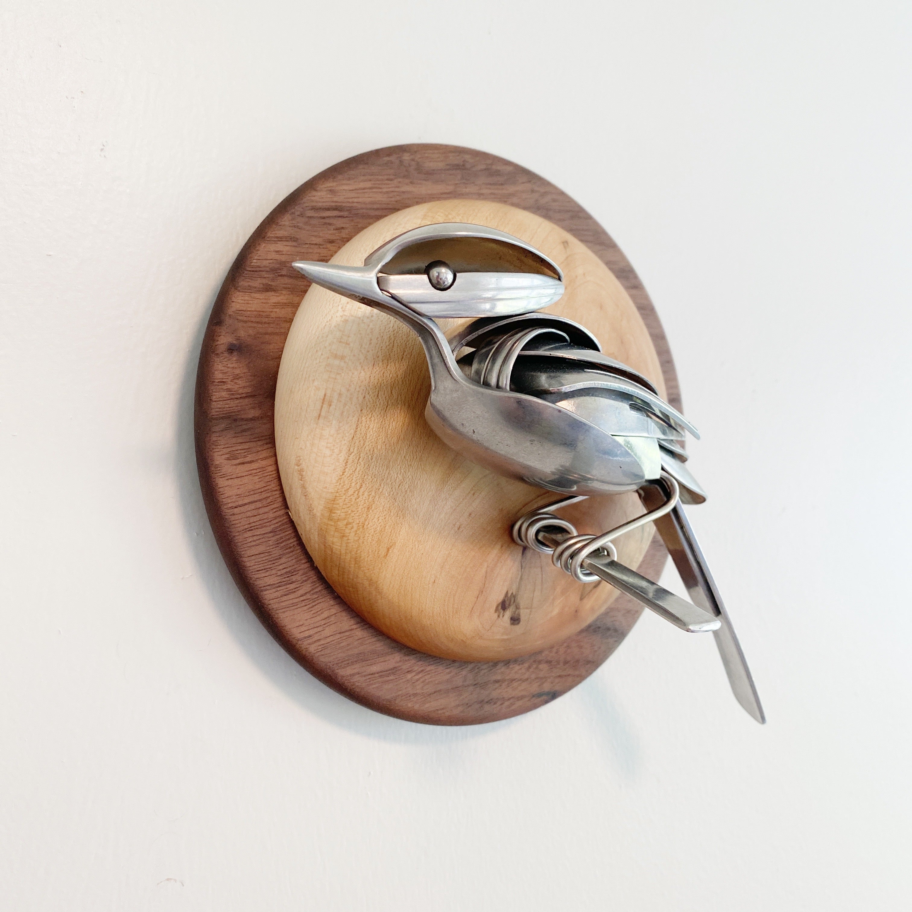 "Weston" - Upcycled Metal Bird Sculpture