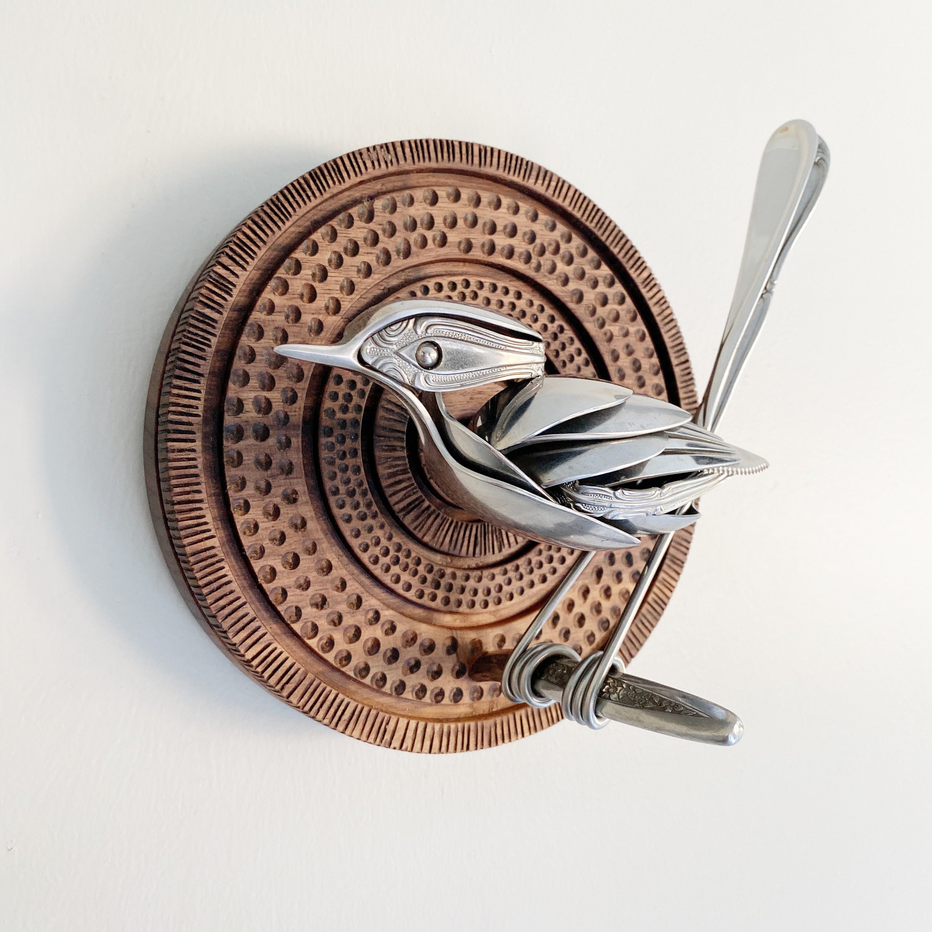 "Roland" - Upcycled Metal Bird Sculpture