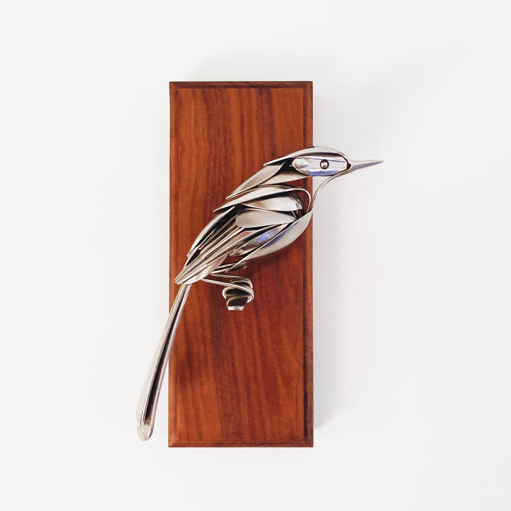 "Murray" - Upcycled Metal Bird Sculpture