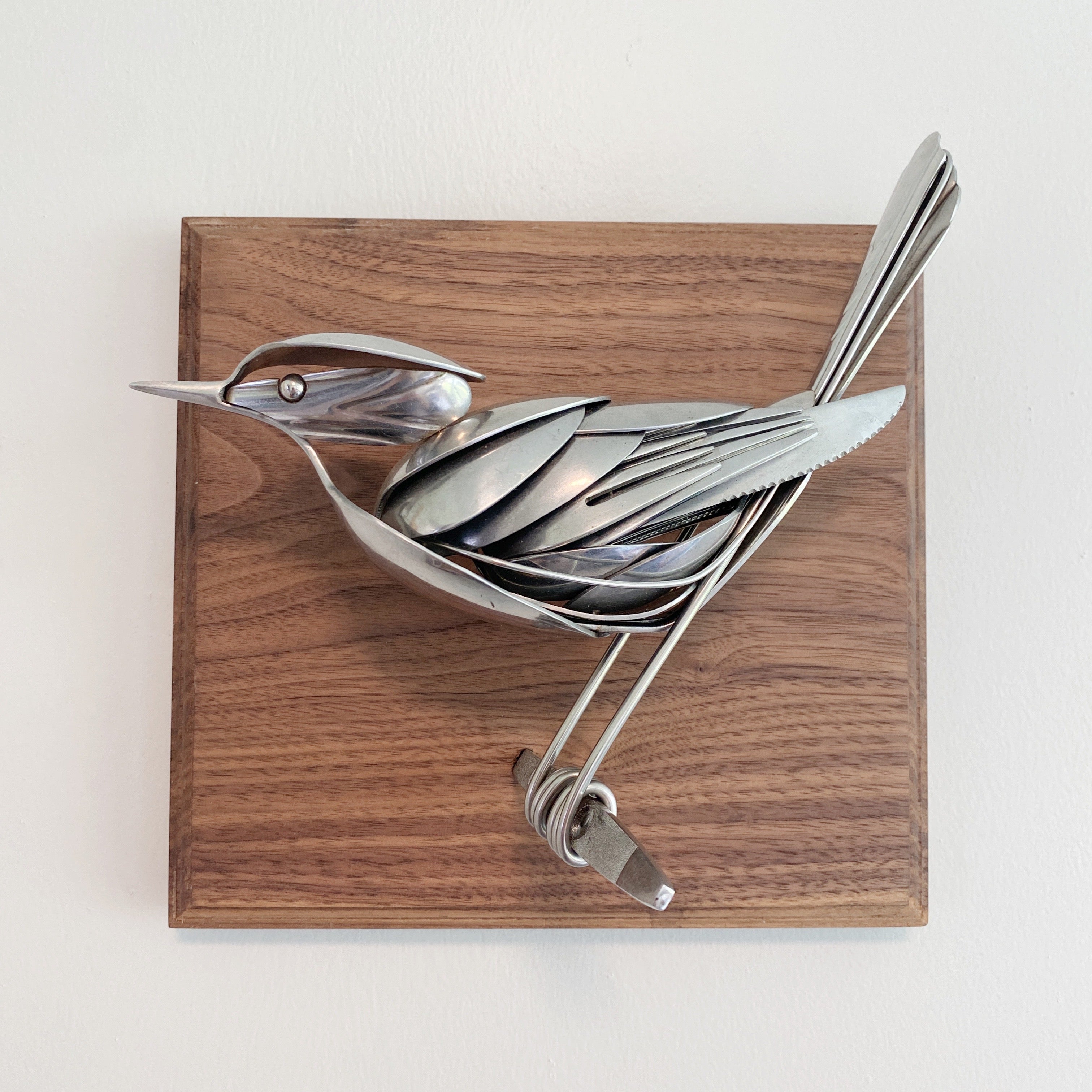 "John Henry" - Upcycled Metal Bird Sculpture