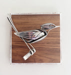 "Rosita" - Upcycled Metal Bird Sculpture