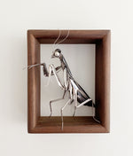 "Mantis" - Upcycled Metal Sculpture