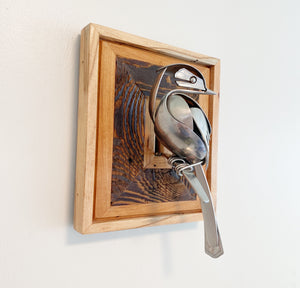 "Harriet" - Upcycled Metal Bird Sculpture