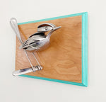 "Silvana" - Upcycled Metal Bird Sculpture