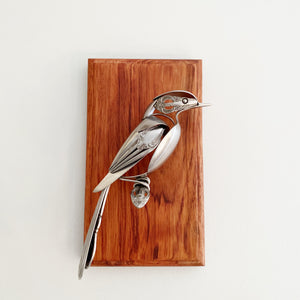 "Gilda"- Upcycled Metal Bird Sculpture