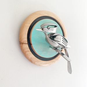"Apsey" - Upcycled Metal Bird Sculpture
