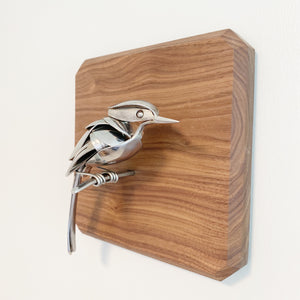 "Draper" - Upcycled Metal Bird Sculpture