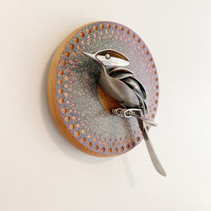 "Kepler" - Upcycled Metal Bird Sculpture