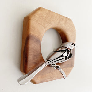 "Chadwick" - Upcycled Metal Bird Sculpture