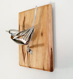 "Tilly"-Upcycled Metal Bird Sculpture