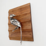 "Sienna" - Upcycled Metal Bird Sculpture