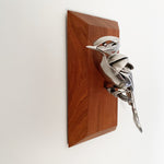 "Geoffrey"-Upcycled Metal Bird Sculpture