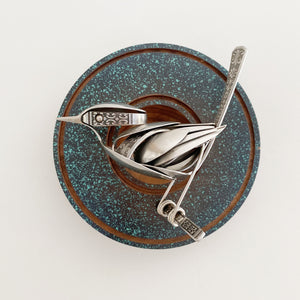 "Roderick" - Metal Bird Sculpture