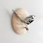 "Terren" - Upcycled Metal Bird Sculpture