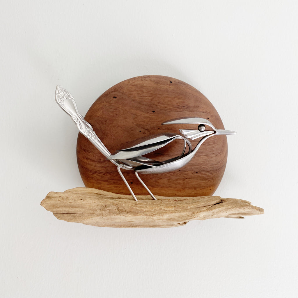 "Sedona" - Upcycled Metal Bird Sculpture