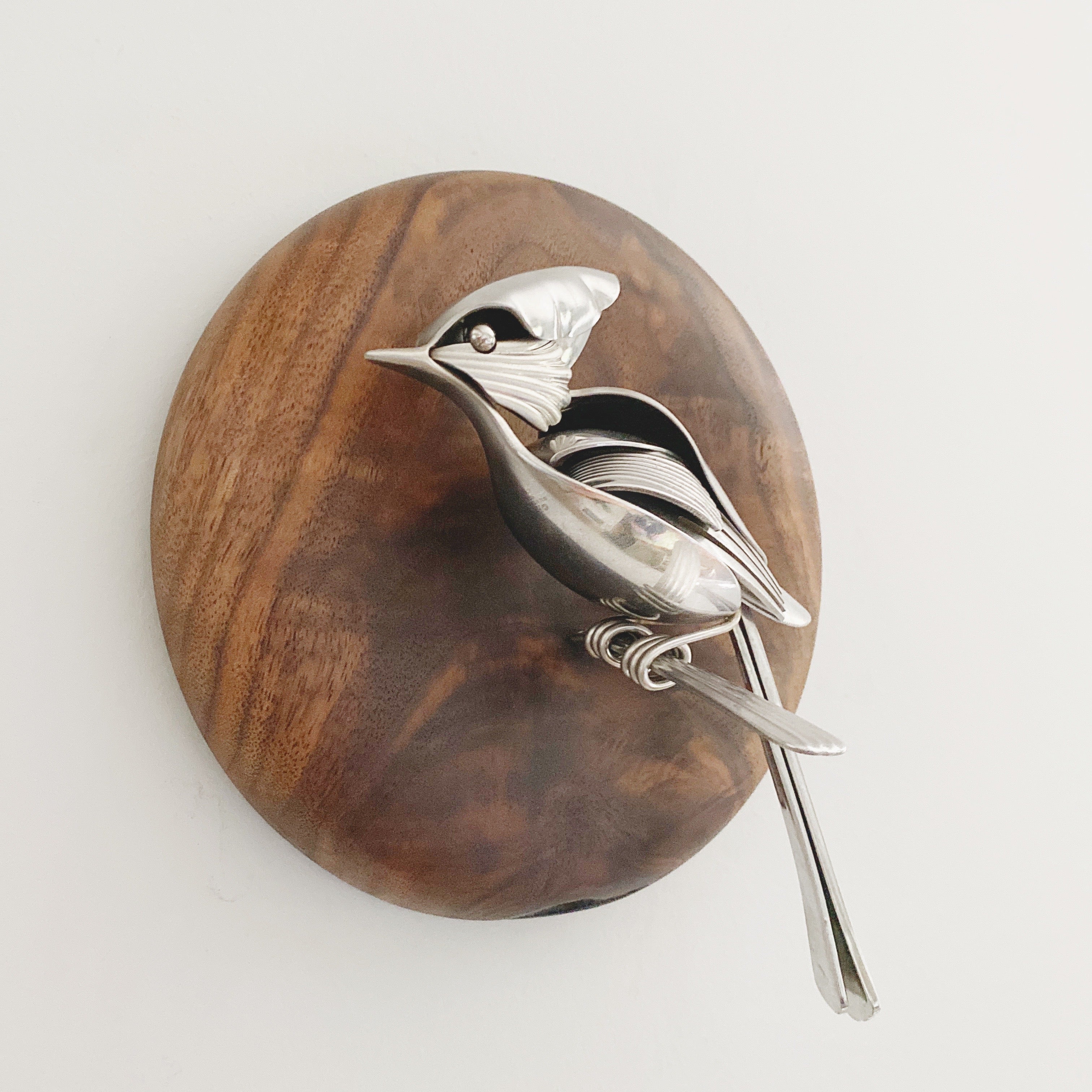 "Credence" - Upcycled Metal Bird Sculpture