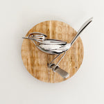 "Aiden" - Upcycled Metal Bird Sculpture