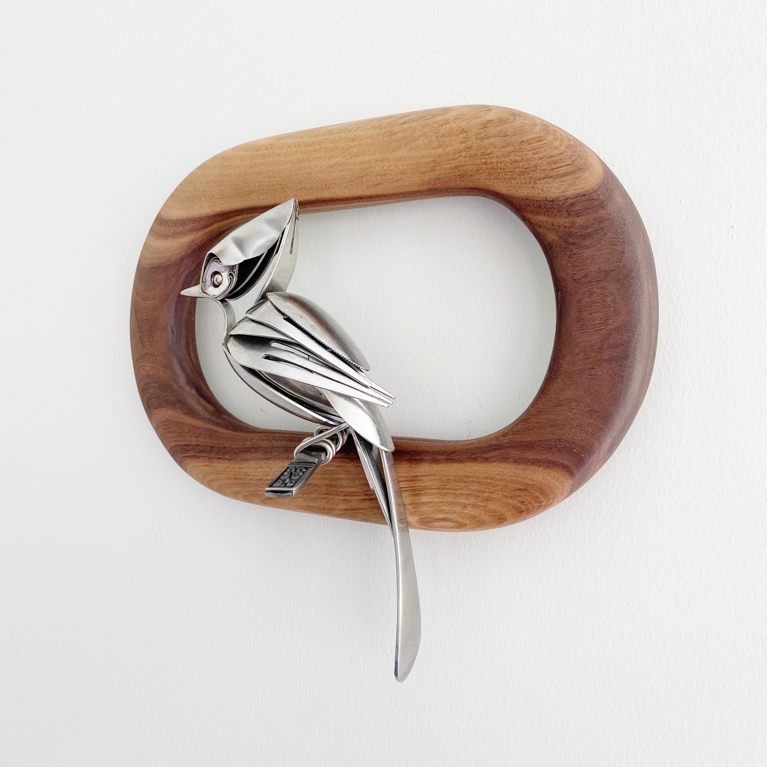 "Carletta" - Upcycled Metal Bird Sculpture