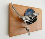 "Newton"- Metal Bird Sculpture