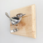 "Hugh" - Upcycled Metal Bird Sculpture