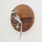 "Taj" - Upcycled Metal Bird Sculpture