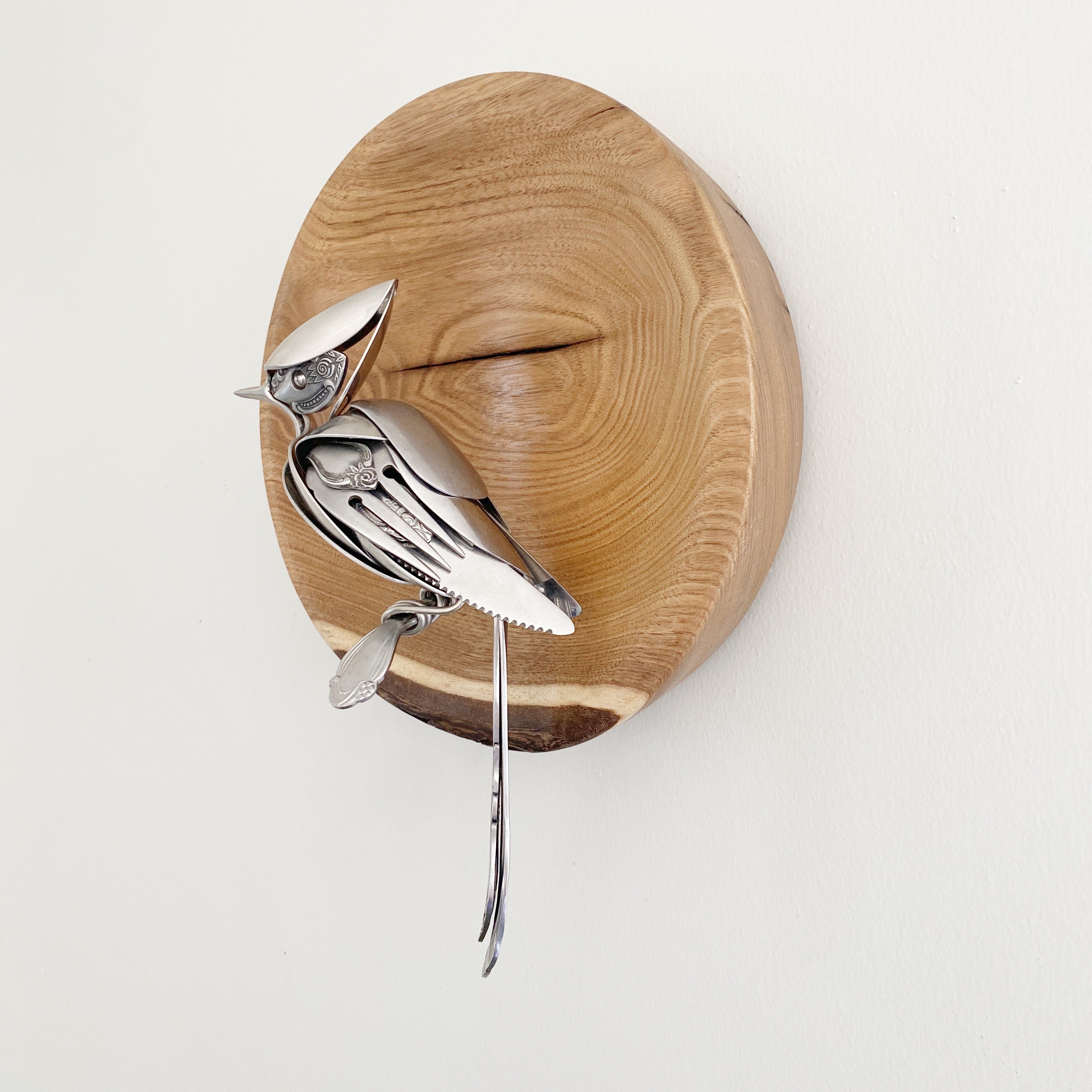 "Carlos" - Upcycled Metal Bird Sculpture