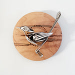 "Solana"- Upcycled Metal Bird Sculpture