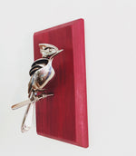 "Ruby"- Upcycled Metal Bird Sculpture