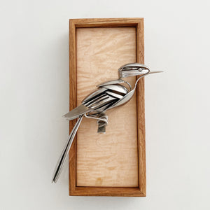 "Soren"- Metal Bird Sculpture