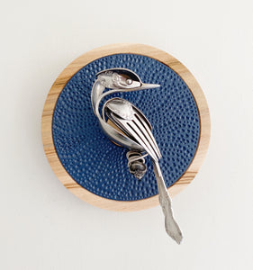 "Nora" - Upcycled Metal Bird Sculpture