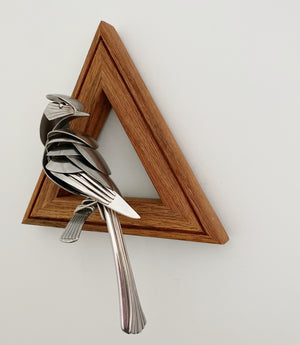 "Hector"-Metal Bird Sculpture