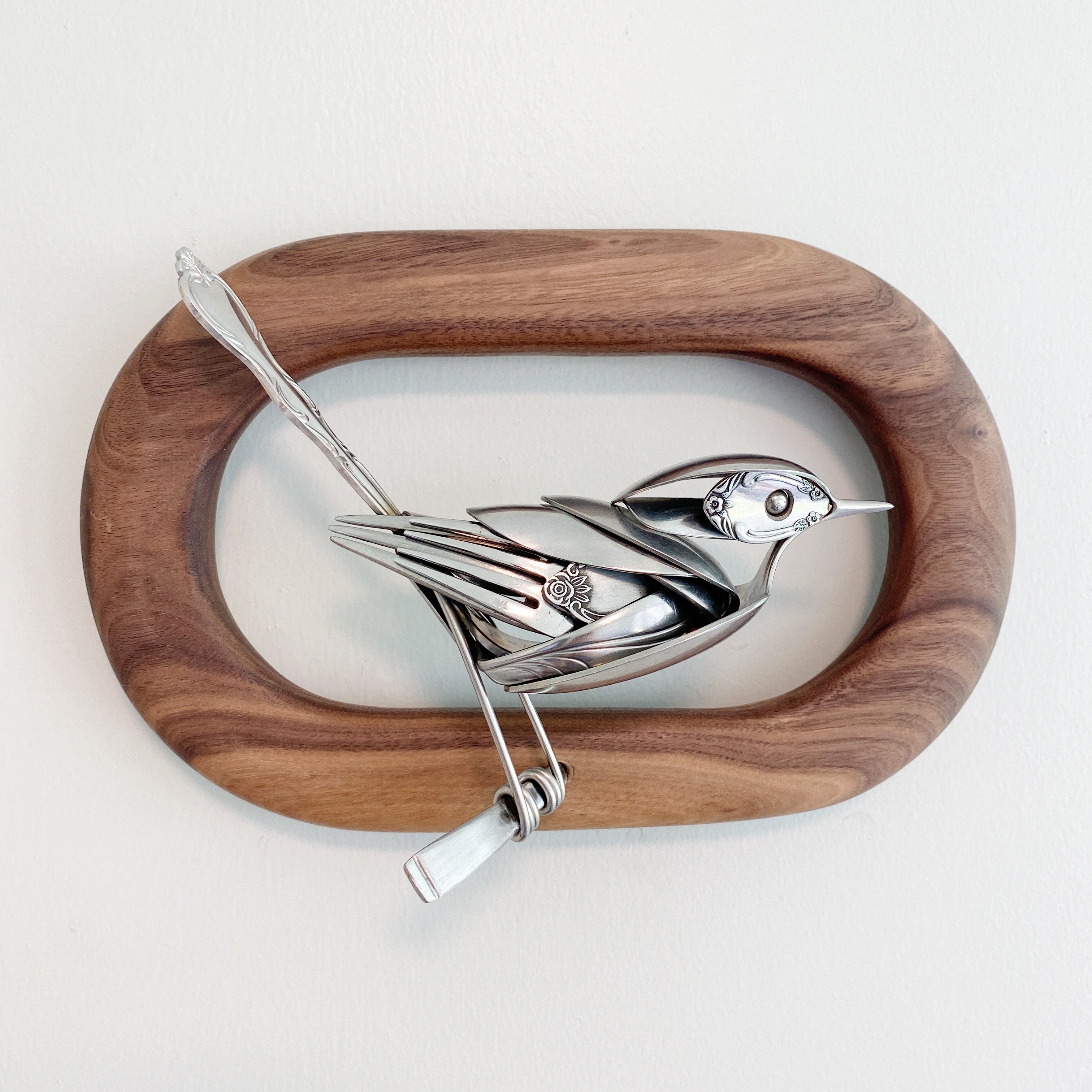 "Judy" - Upcycled Metal Bird Sculpture
