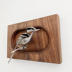 "Annie" - Upcycled Metal Bird Sculpture