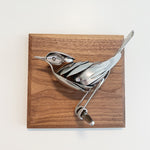 "Bertha" - Upcycled Metal Bird Sculpture