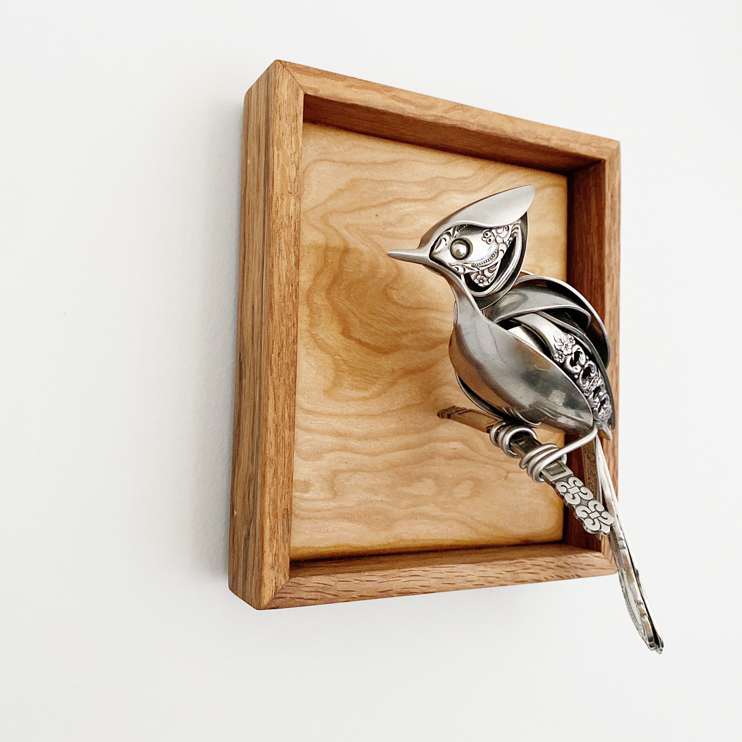 "Lalita"-Metal Bird Sculpture