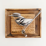 "Willa" - Upcycled Metal Bird Sculpture