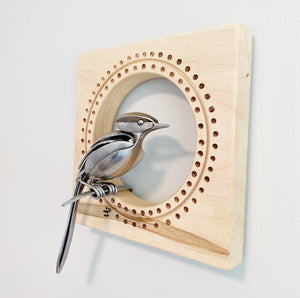 "Rialto" - Upcycled Metal Bird Sculpture