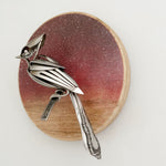 "Carina" - Upcycled Metal Bird Sculpture